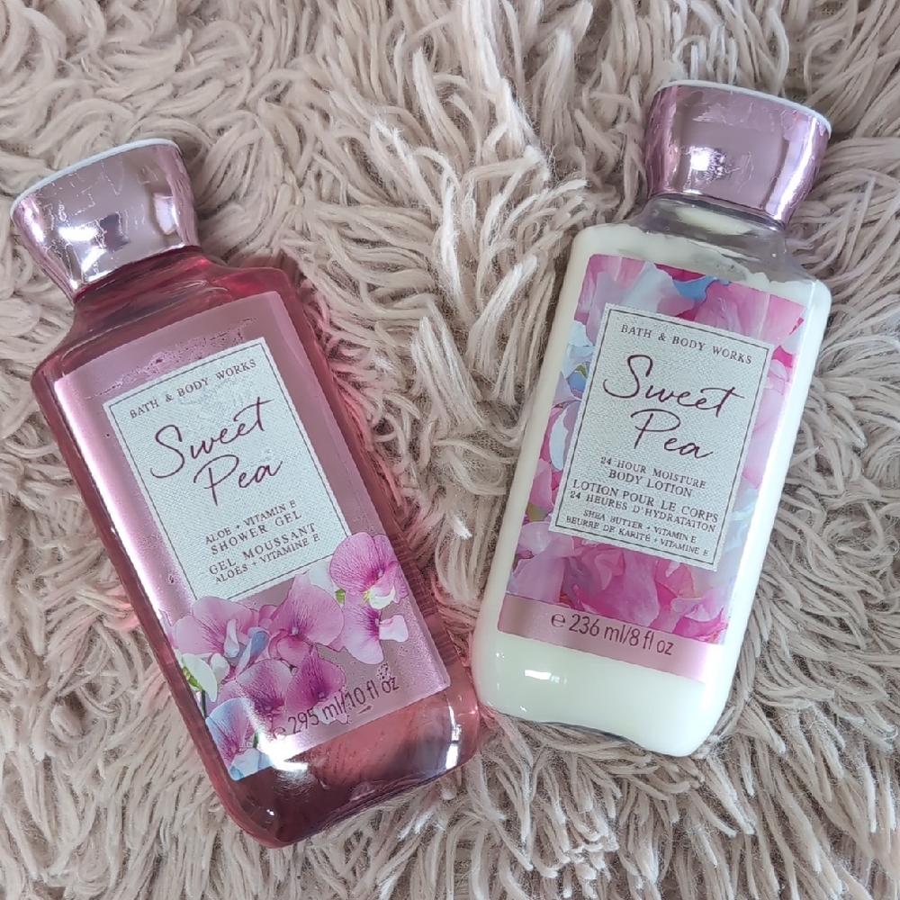BBW 🌺 Sweet Pea Bath and Body Duo